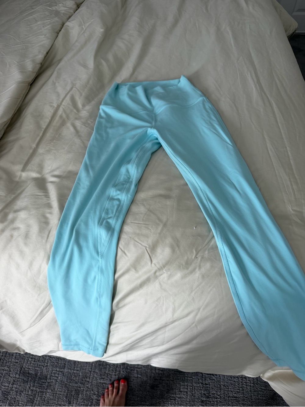 lululemon athletica Light Blue Leggings